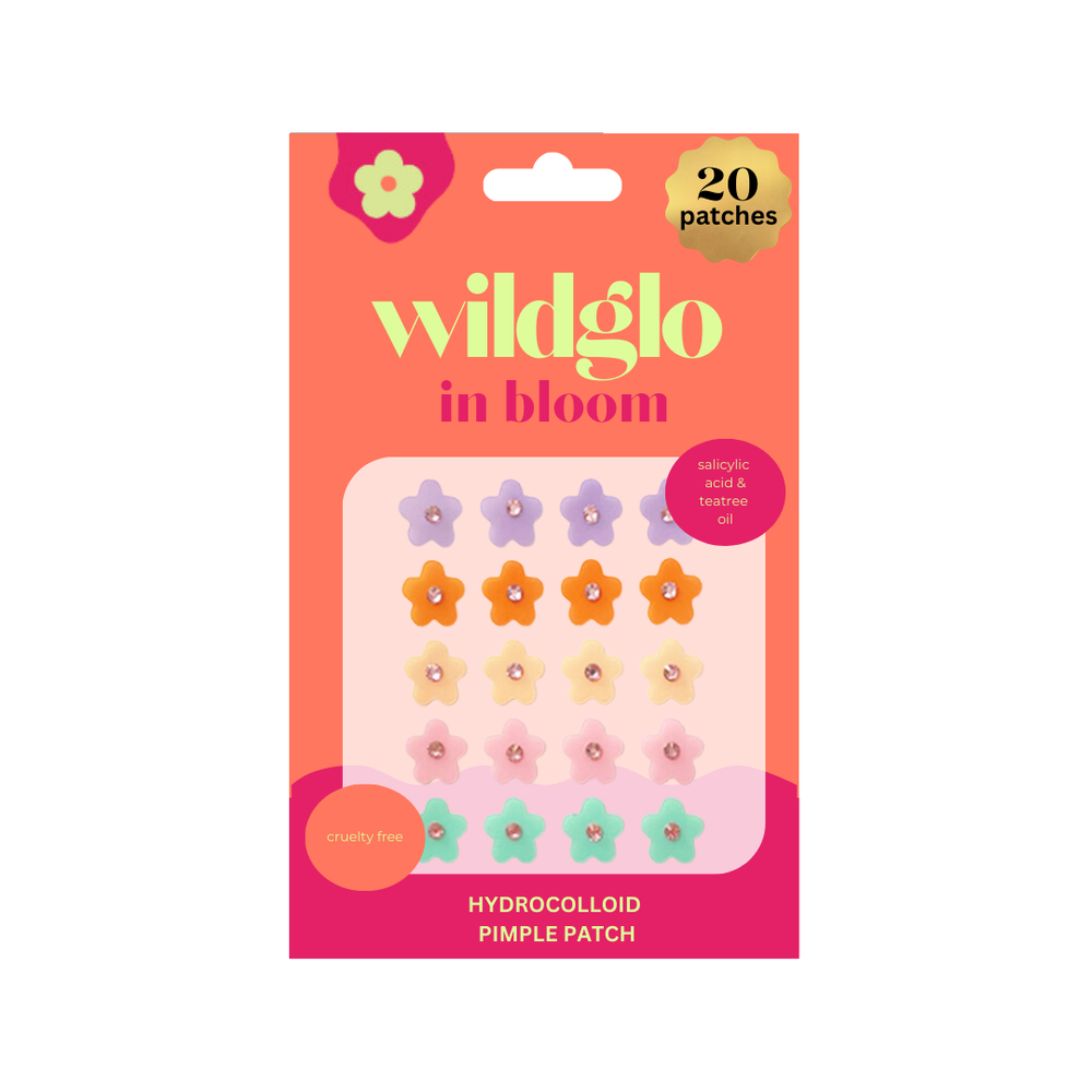 Back in Stock --- Popmask London - Wild Glo In Bloom Acne Patches (20pc)