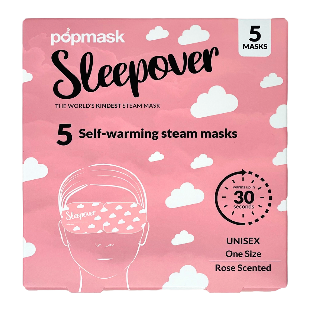 
                      
                        Popmask London - Self-Heating Rose Scented Sleepover Eye Masks - 5 Pack
                      
                    