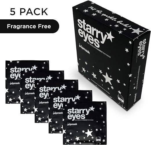 
                      
                        Popmask London - Starry Eyes Fragrance-free Self-warming Sleep Masks (5 Pack)
                      
                    