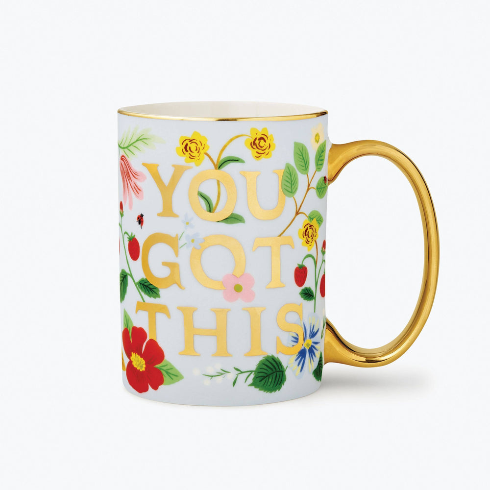 You Got This Porcelain Mug by Rifle Paper Co.