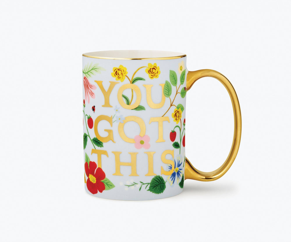 You Got This Porcelain Mug by Rifle Paper Co.