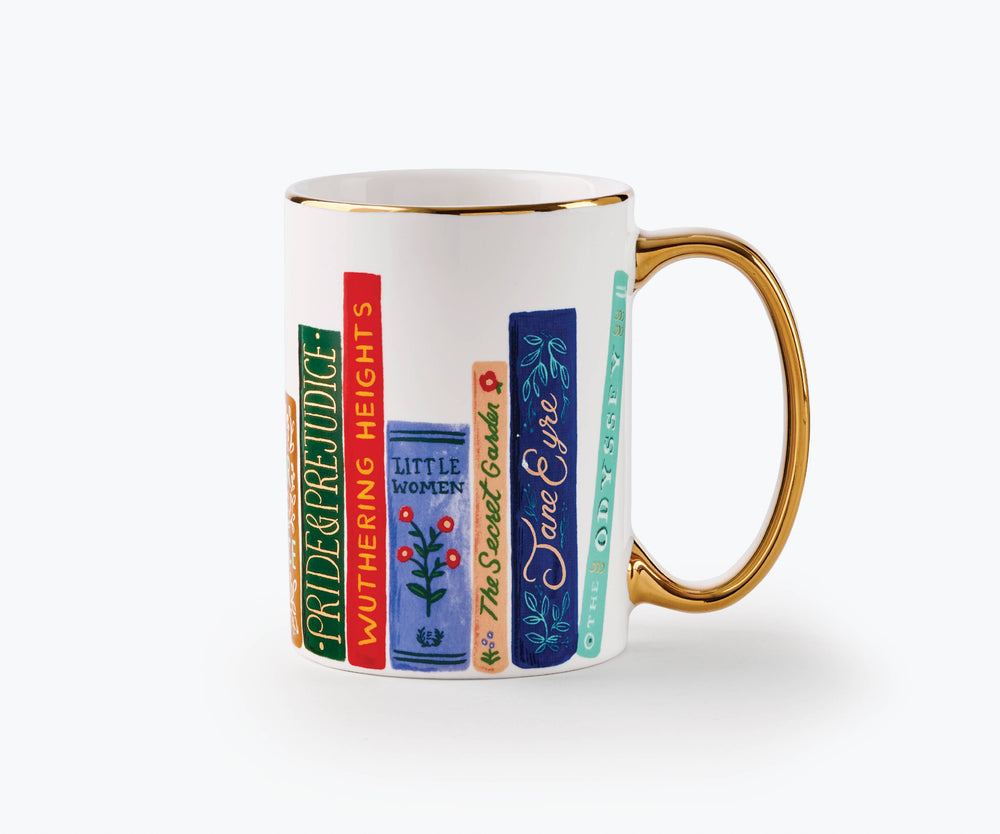 Rifle Paper Co. - Book Club Porcelain Mug