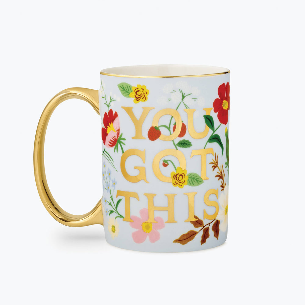 You Got This Porcelain Mug by Rifle Paper Co.