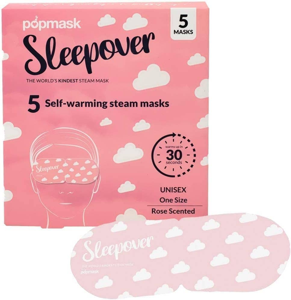 
                      
                        Popmask London - Self-Heating Rose Scented Sleepover Eye Masks - 5 Pack
                      
                    