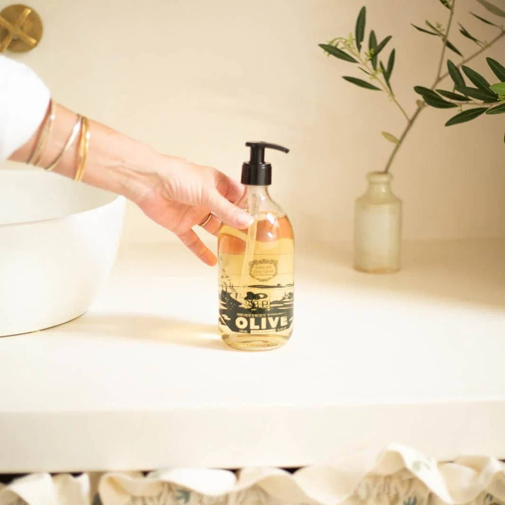 
                      
                        Olive Liquid Marseille Soap - Limited Edition Panier des Sens X Charlotte Reiss
                      
                    