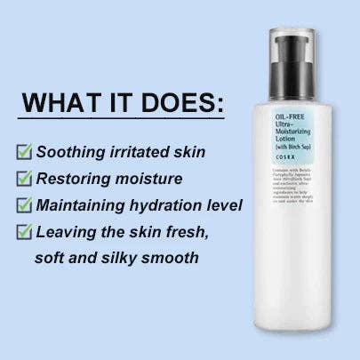 
                      
                        COSRX Oil-Free Ultra Moisturizing Lotion
                      
                    